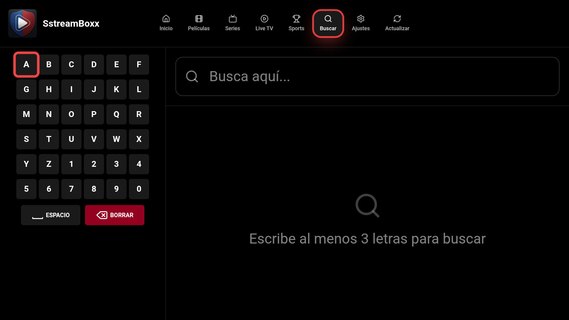 SstreamBoxx — Búsqueda Rápida y Precisa